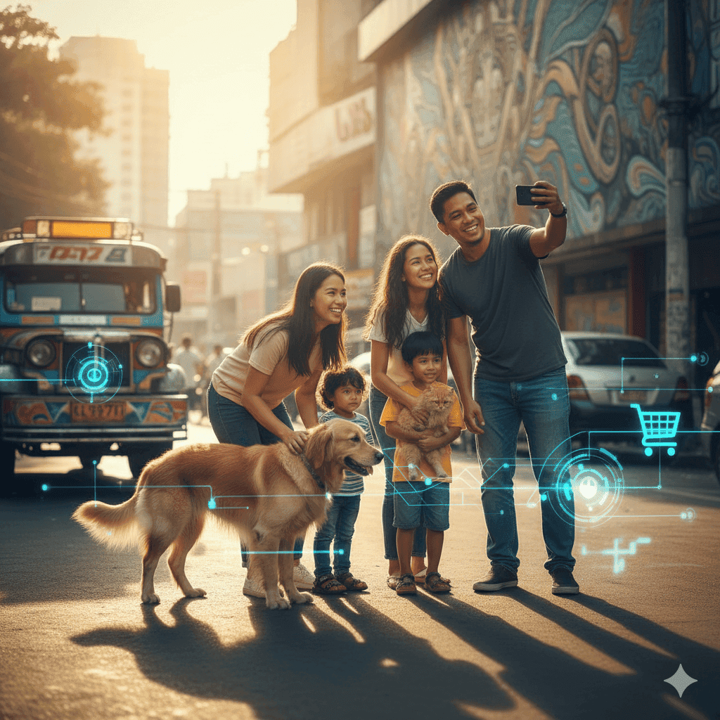 Modern Pet Parenting Family in the Philippines